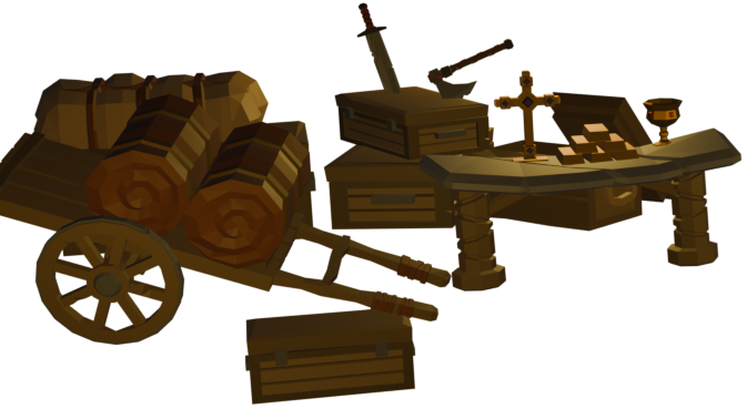 Pirating loot!